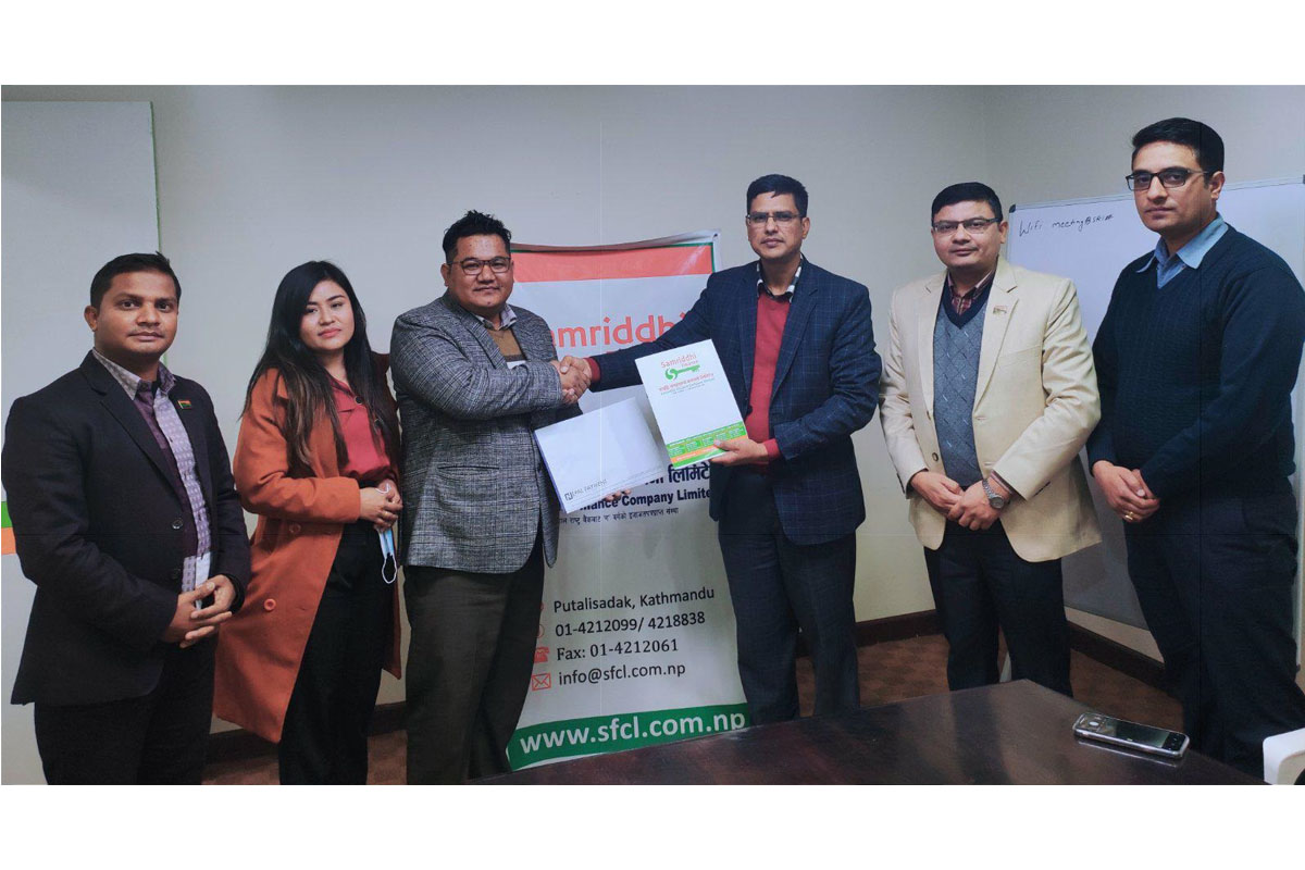 डिजिटल इकोसिस्टम विस्तारका लागि नेपाल पेमेन्ट सोलुसन्स र समृद्धि फाइनान्सको सहकार्य