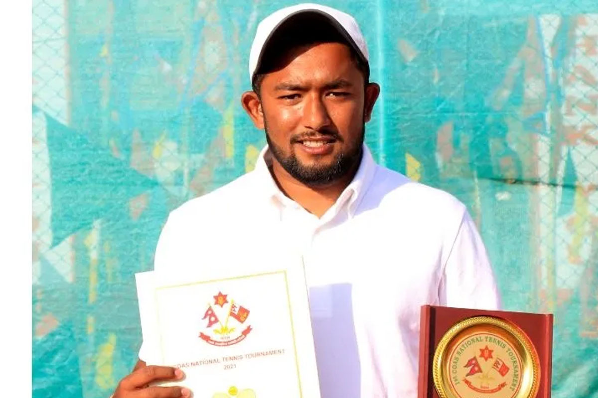 पोखराका प्रदीपलाई ‘ओपन टेनिस’को उपाधि