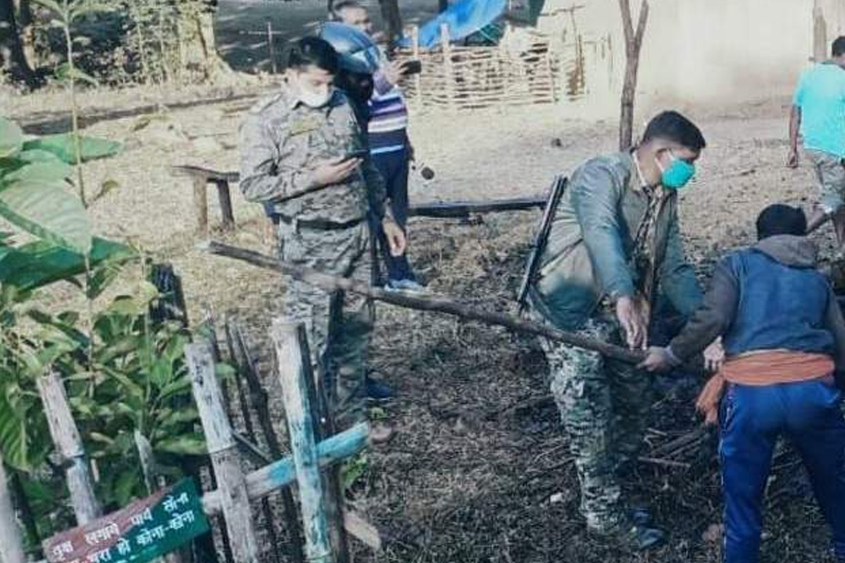 भारतमा एक युवकलाई भिडले जिउँदै जलायो