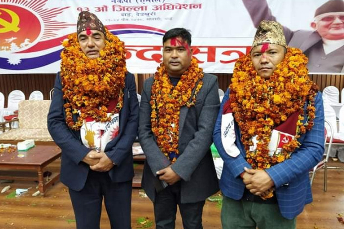 एमाले दाङ अध्यक्षमाबस्नेत चयन