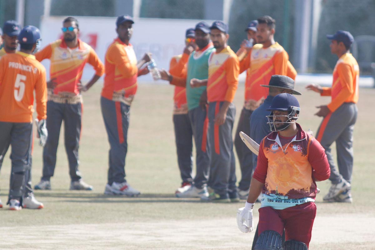 पीएम कप क्रिकेट : प्रदेश २ विरुद्ध लुम्बिनीको जित, आर्मी र प्रदेश १ ले अंक बाँडे