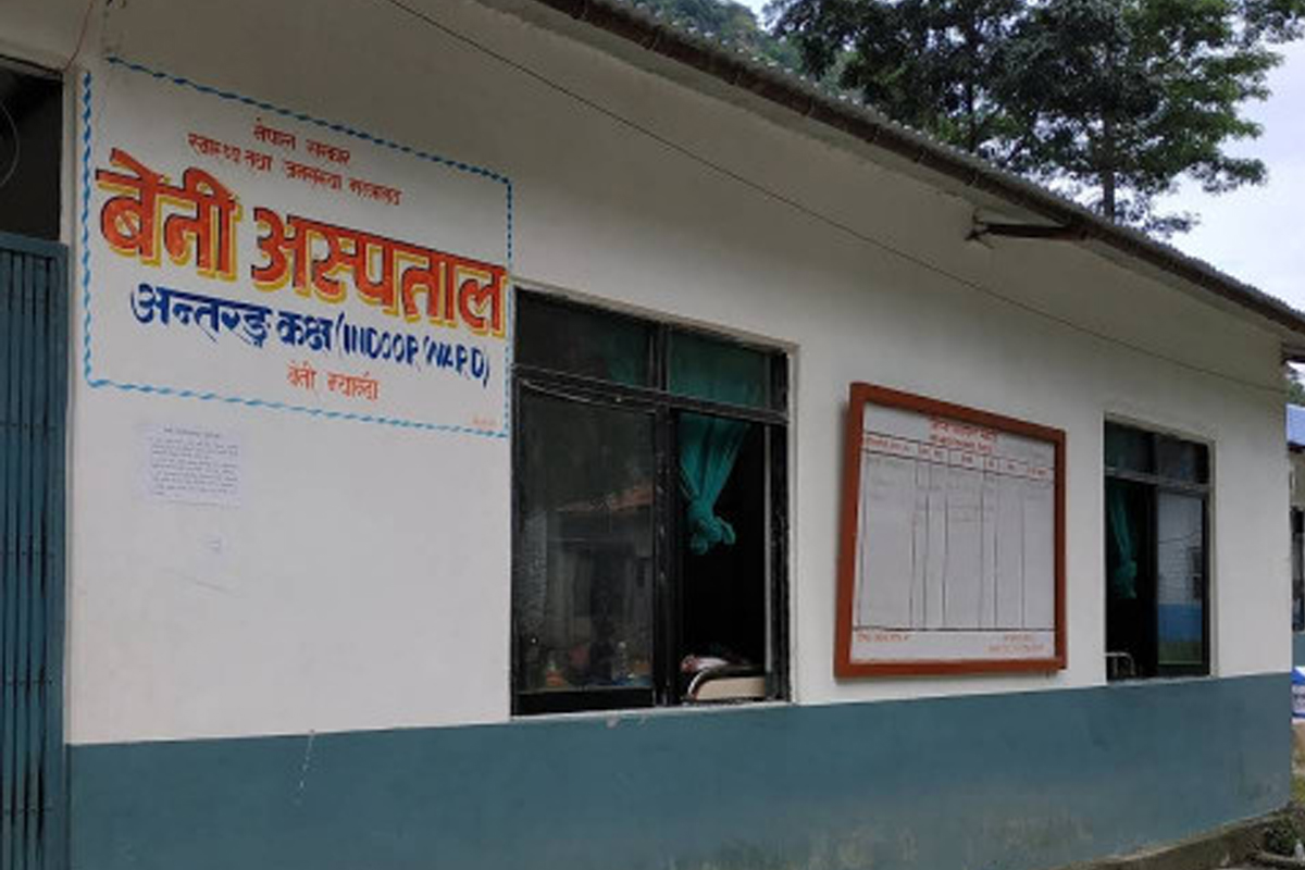 बेनी अस्पतालमा आईसीयूसहितको बाल उपचार कक्ष स्थापना