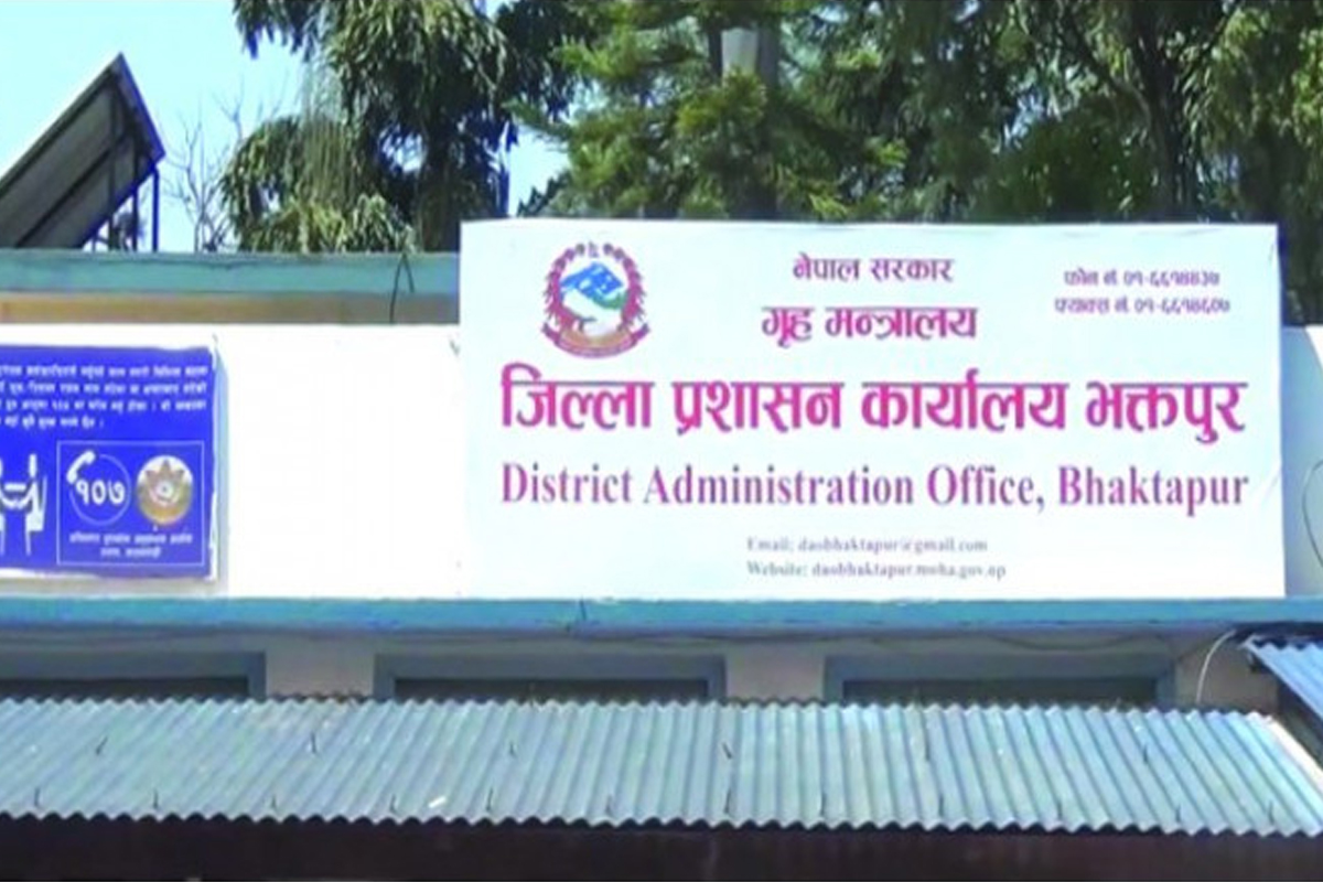 भक्तपुर प्रशासनद्वारा २७ बुँदे आदेश जारी