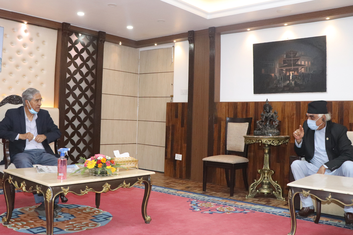 थप बजेट माग गर्न गण्डकीका मुख्यमन्त्रीको टोली काठमाडौंमा, प्रधानमन्त्रीसँग भेटवार्ता