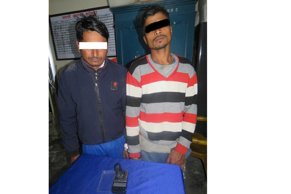 लागूऔषधसहित भारतीयनागरिक पक्राउ