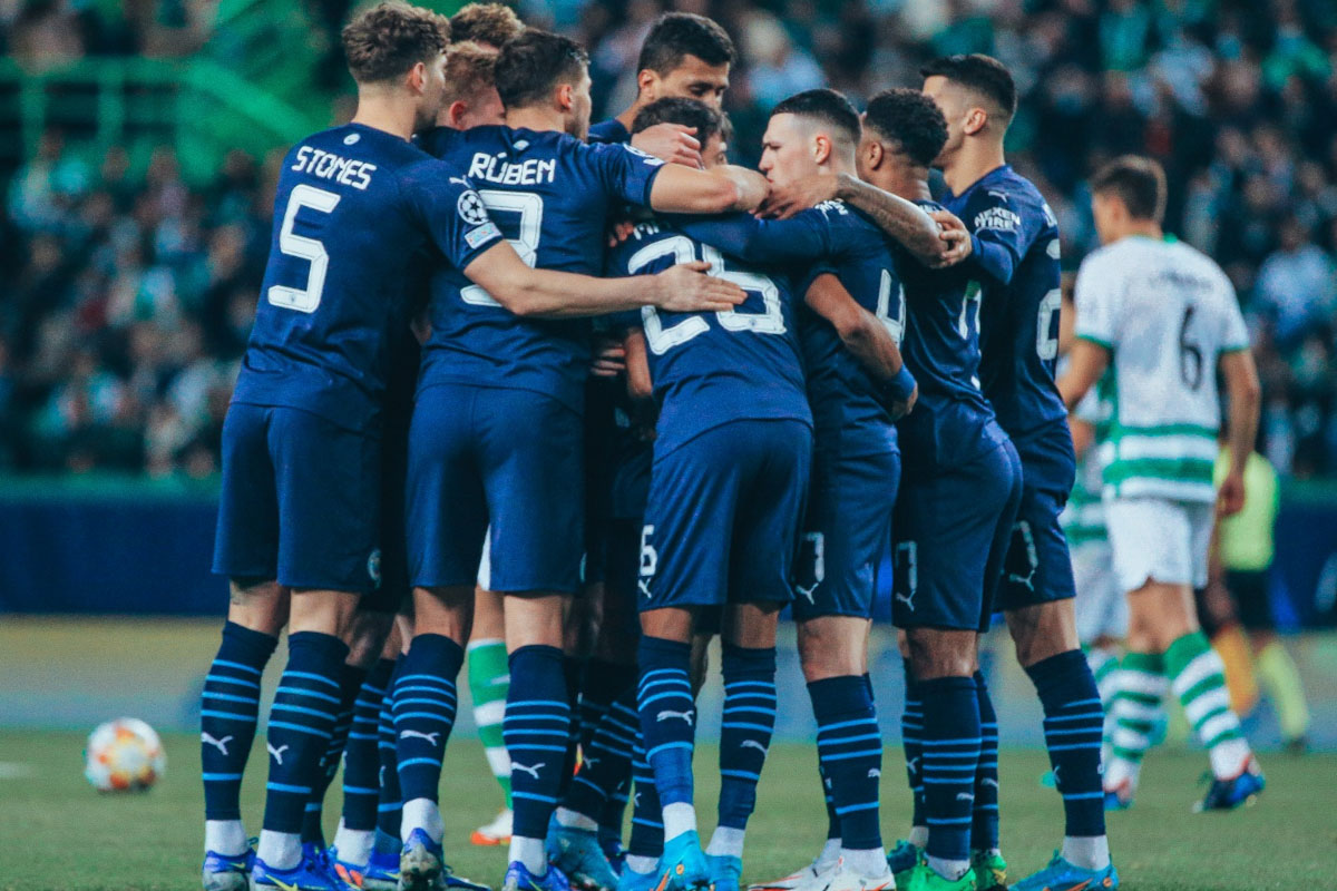 च्याम्पियन्स लिगमा म्यानचेस्टर सिटीको पाँच गोल