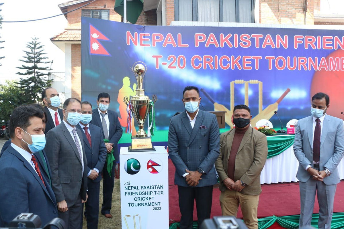 'नेपाल–पाकिस्तान फ्रेन्डसिप टी–२०' प्रतियोगिता हुने