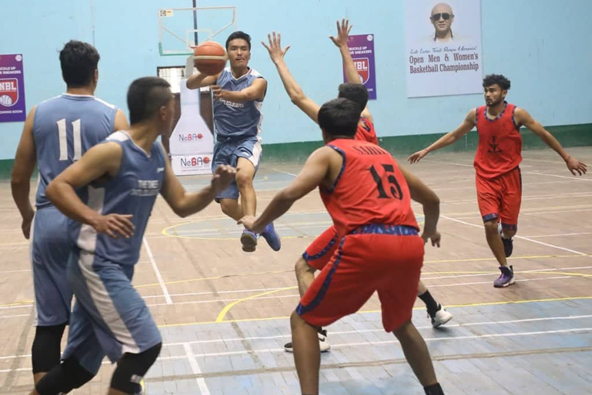 आर्मी र टाइम्स खुला बास्केटबल प्रतियोगिताको फाइनलमा