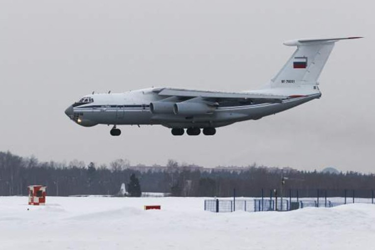 रुसी सैनिक सवार विमान खसालेको युक्रेनको दाबी