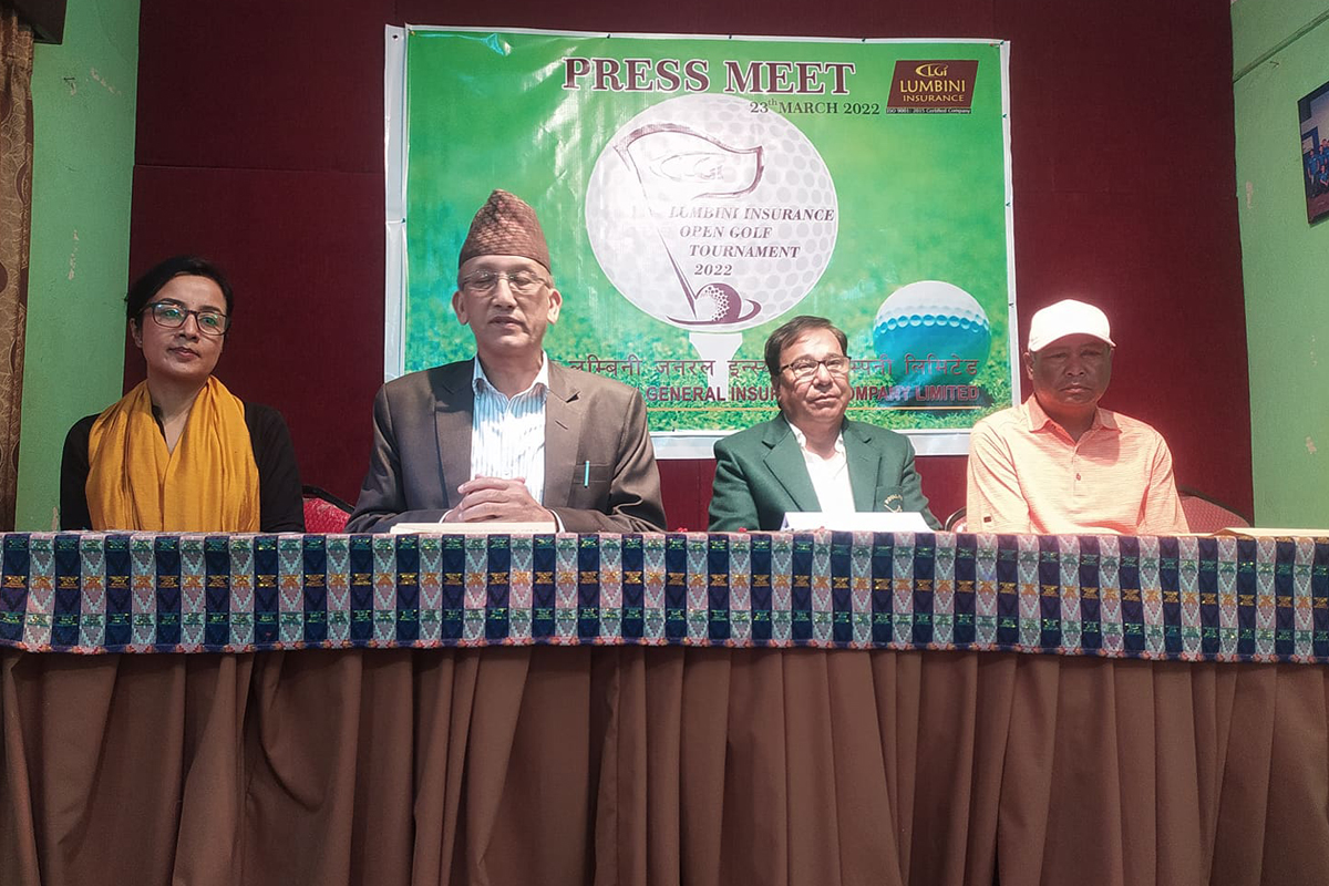 ओपन गल्फ प्रतियोगिता चैत ११ मा