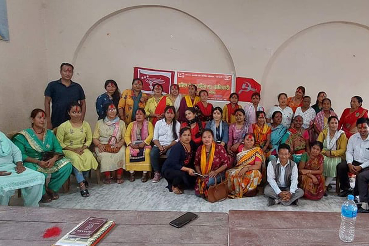 अखिल नेपाल महिला संघ भद्रपुरको ५१ सदस्यीय कमिटी गठन