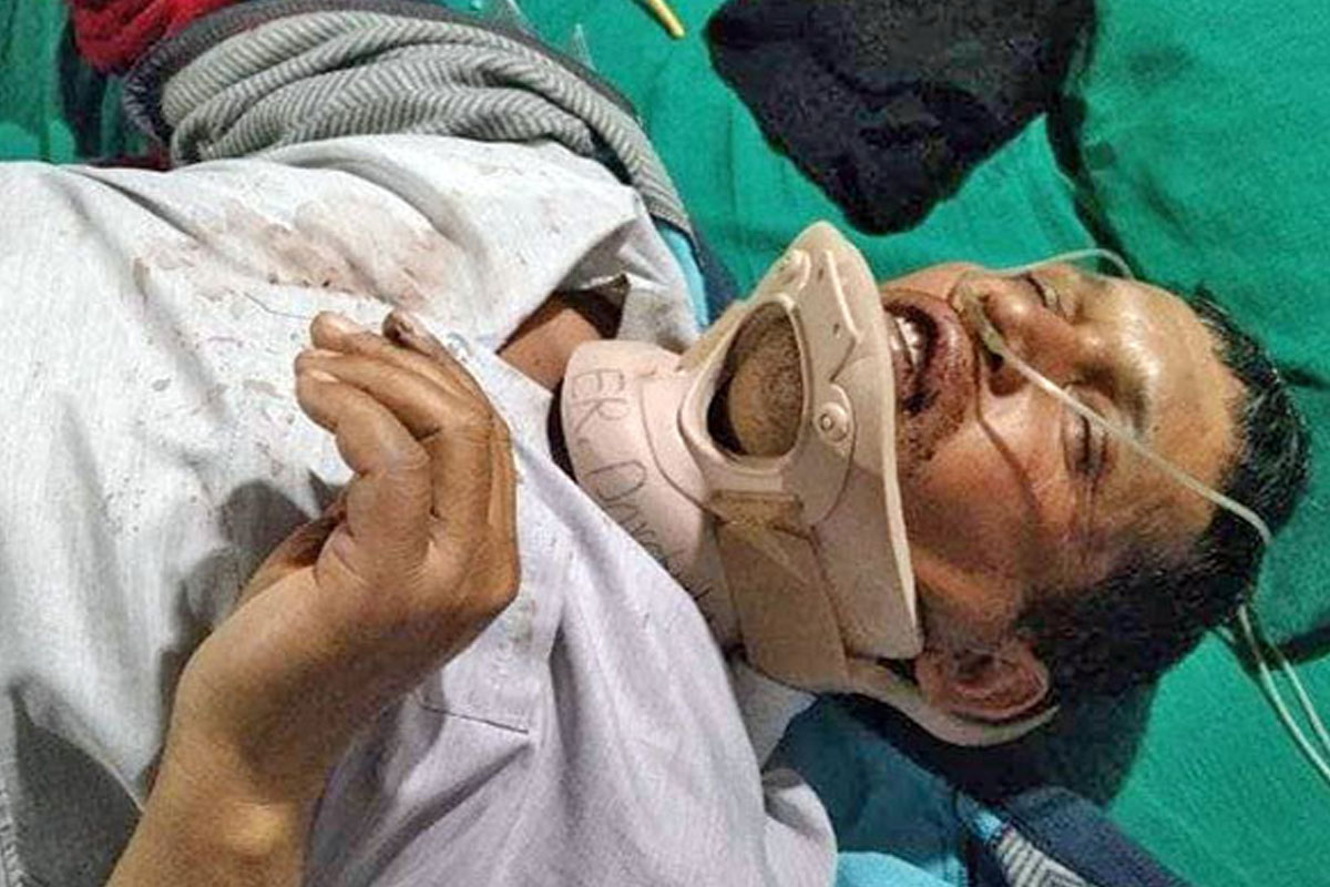 दार्चुलामा झडपमा परी वडा अध्यक्षका उम्मेदवार घाइते