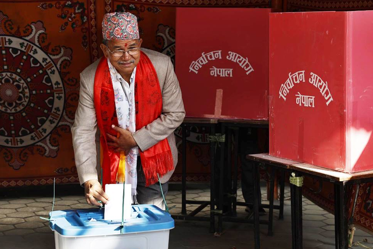चिरीबाबुले गरे मतदान