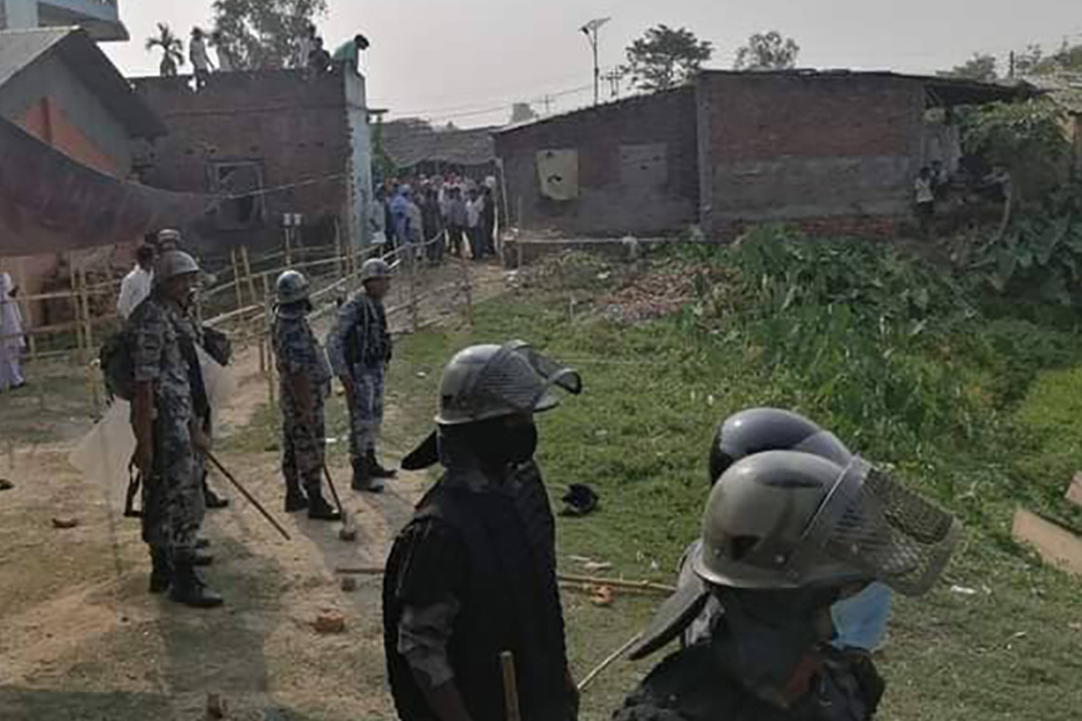 विभिन्न स्थानमा तनाव र झडप