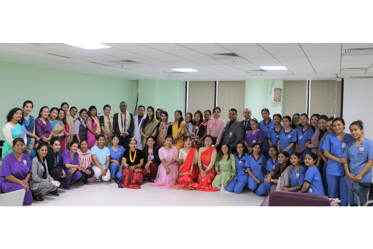 मेडिसिटीले मनायो अन्तराष्ट्रिय नर्स दिवस