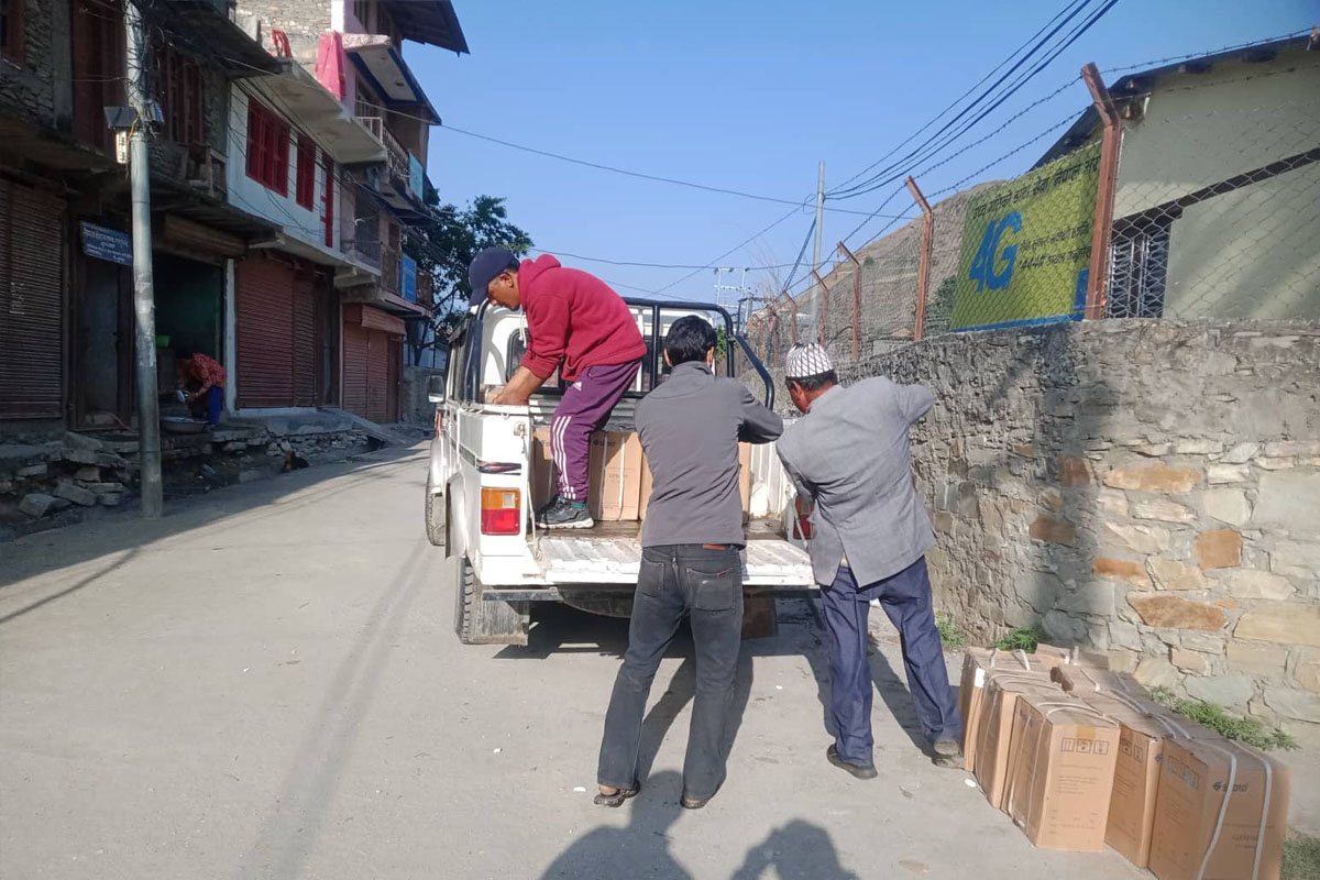 टेलिफोन सेवाको नियमित सञ्चालन गर्दै सिंजाका अध्यक्षले थाले कार्यभार