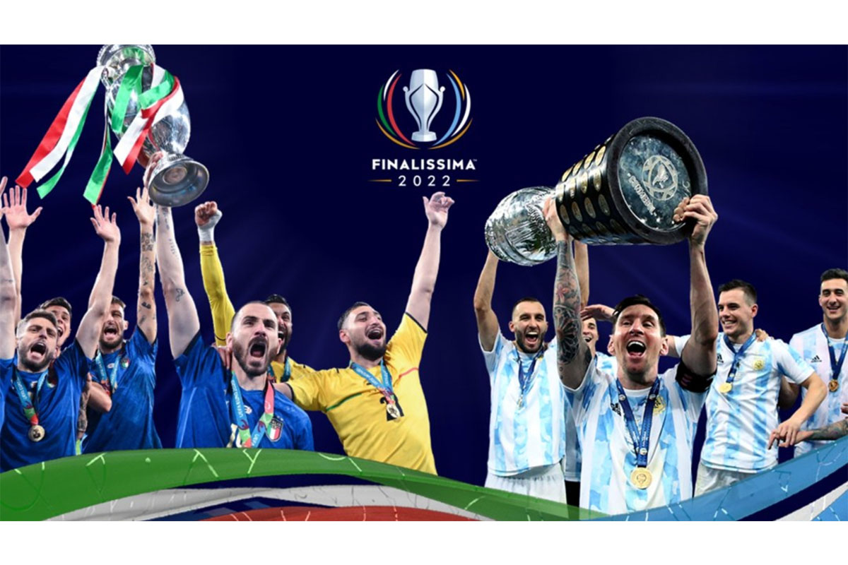 महादेशीय फुटबल विजेता अर्जेन्टिना र इटाली भिड्दै