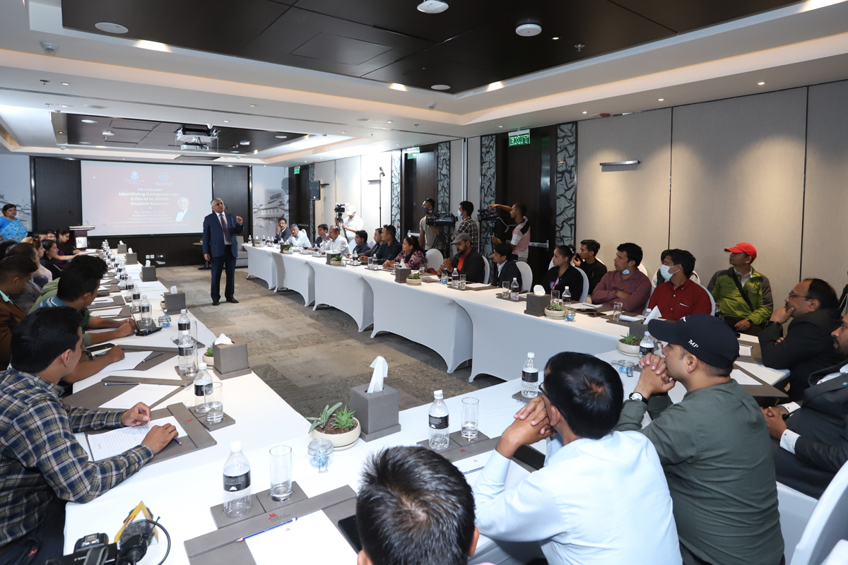 सफलता हासिल गर्न विद्यार्थीका महत्वपूर्ण दक्षताको पहिचान गर्नुपर्छ : डा. साहनी