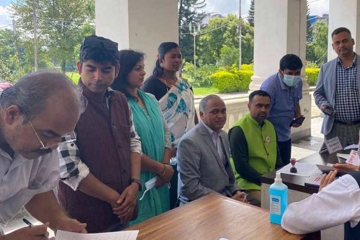 जनमत पार्टीले गर्‍यो चुनावका लागि दल दर्ता