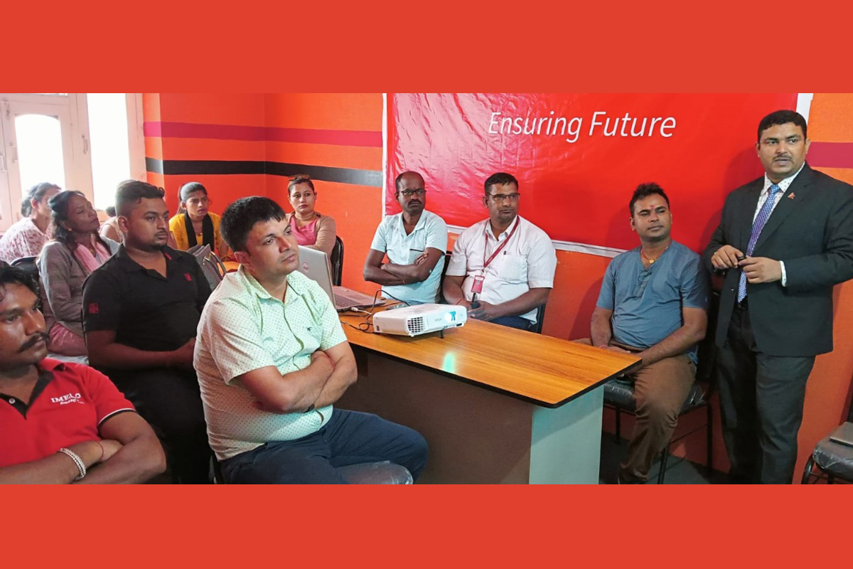 आइएमई लाइफ इन्स्योरेन्सले एकैदिन ७ सय ४८ जना अभिकर्तालाई दियो बीमा तालिम