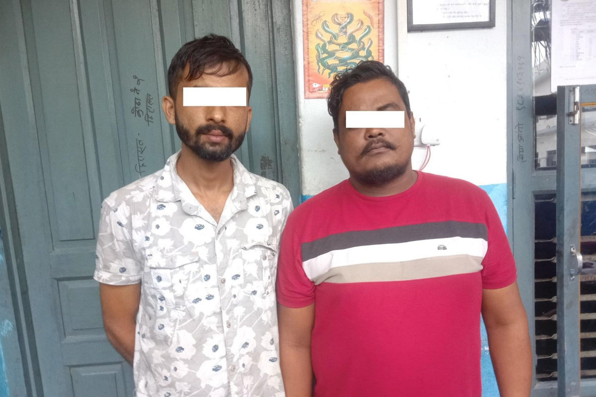 भारतीय नागरिकसहित चार ब्राउनसुगर कारोबारी पक्राउ