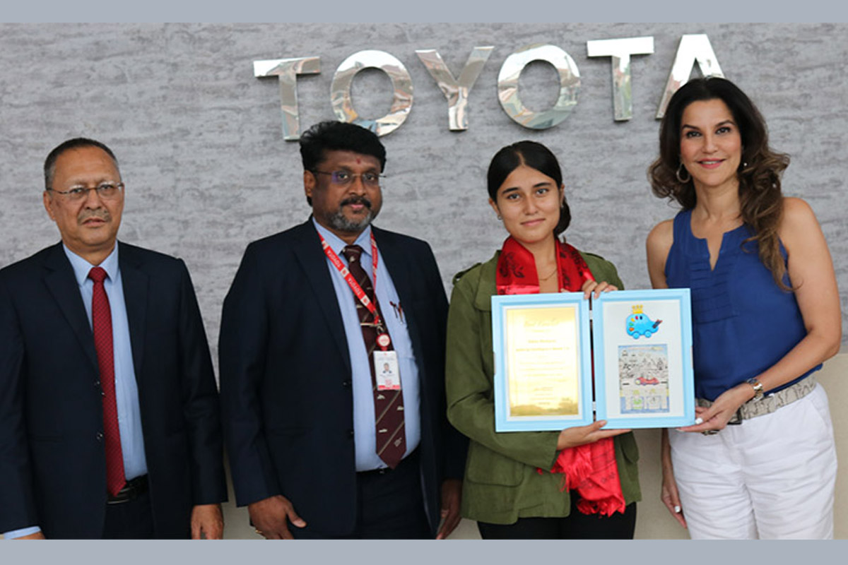 नेपालकी निकिता बनिन् टोयोटा ड्रिम कार आर्ट प्रतियोगिताकी विजेता