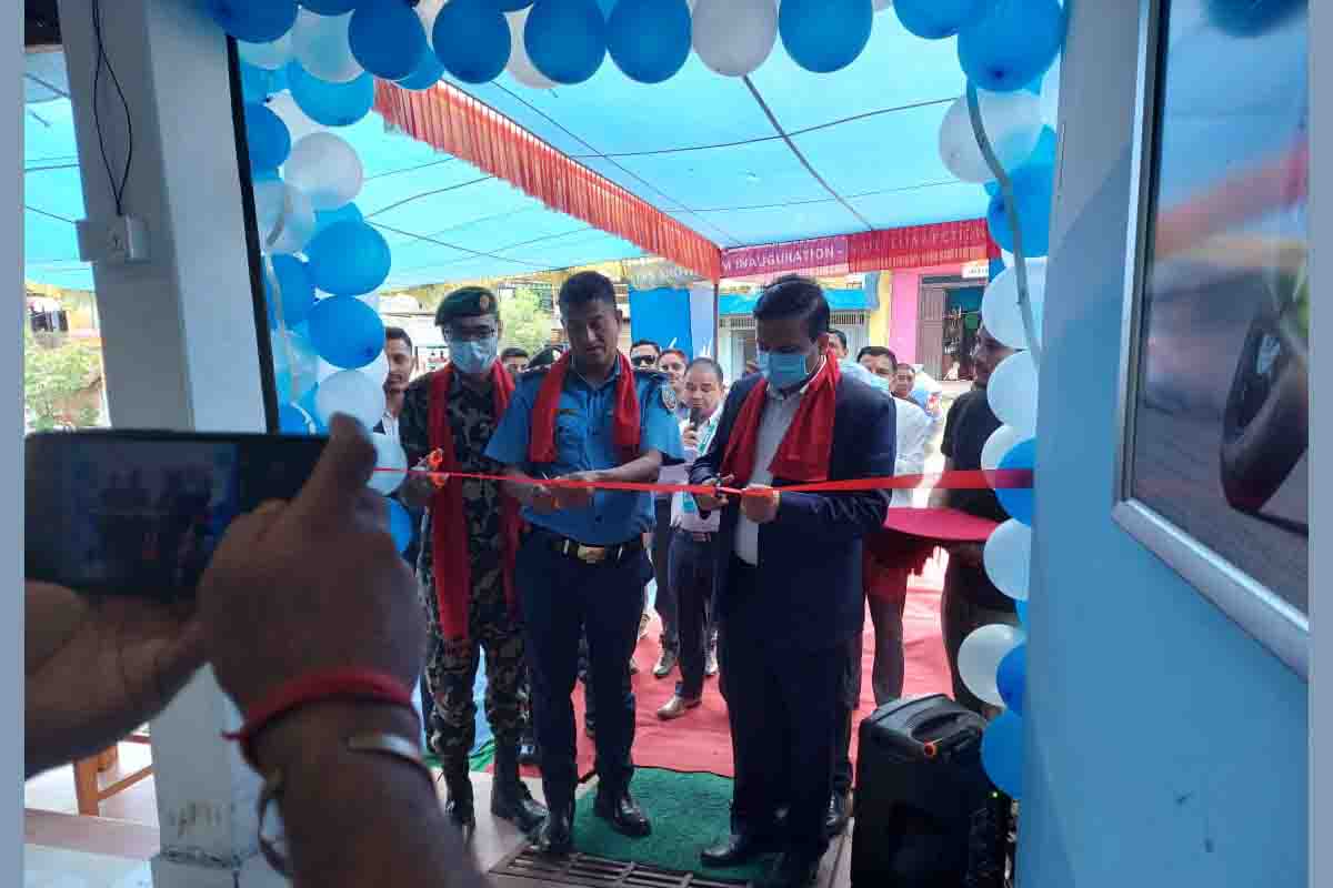 स्याङजाको वद्खोलामा टिभिएसको नयाँ शोरुम