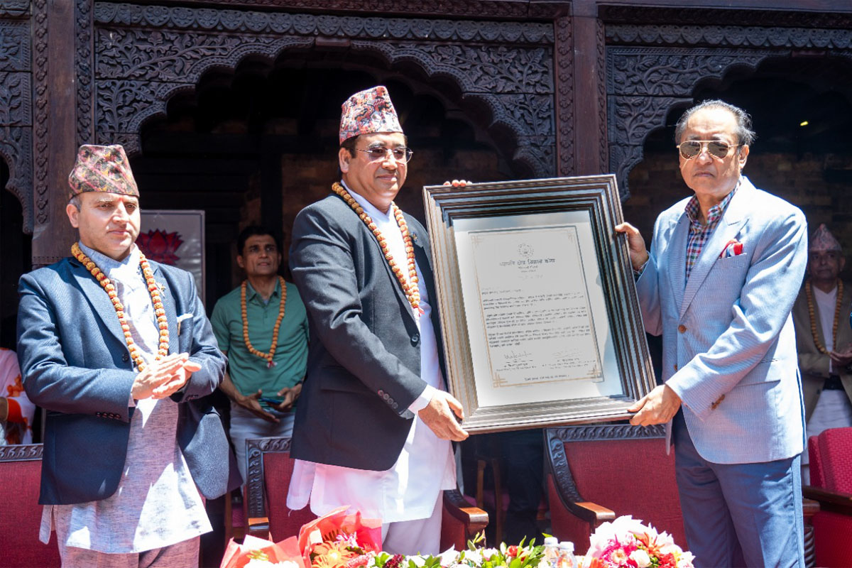 इन्भेष्टमेण्ट बैंकद्वारा पुन:निर्मित पशुपति संग्रहालय महास्नान घर हस्तान्तरण