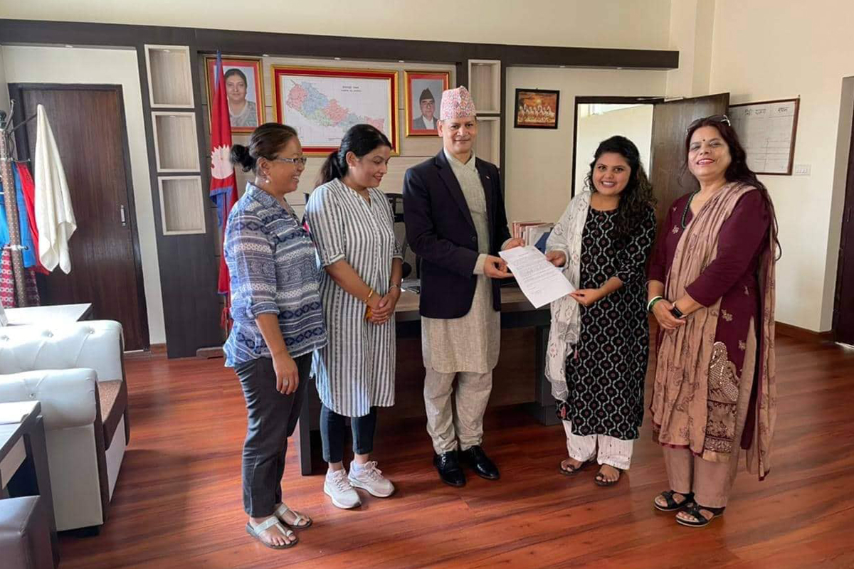 आइजिएफएफले ७७ वटै जिल्ला प्रशासन कार्यालयमा ध्यानाकर्षण पत्र बुझायो