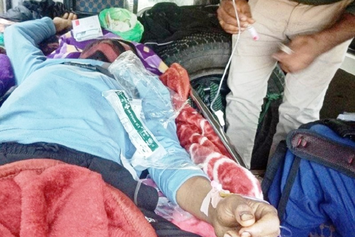 ताप्लेजुङमा भालुको आक्रमणमा परी एक जना घाइते