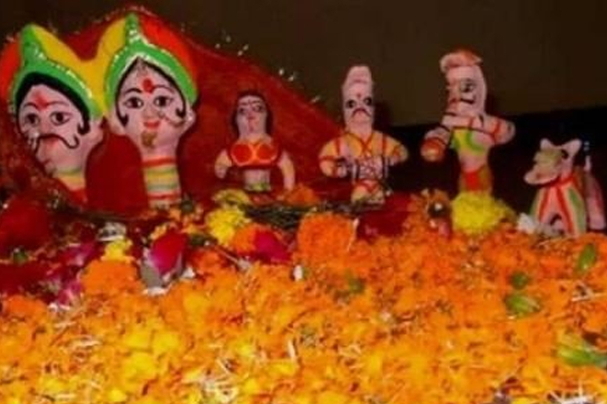 मिथिला क्षेत्रमा यसरी मनाइयो सामा चखेवा पर्व