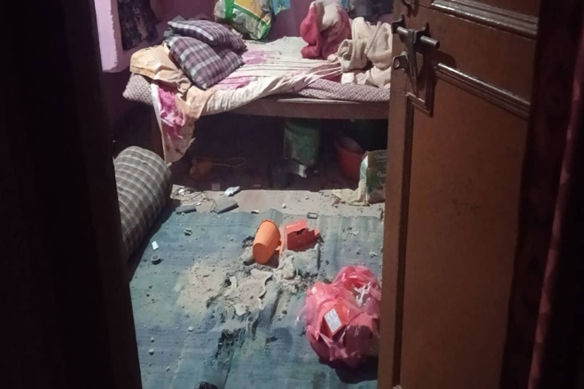 नेपालगञ्जमा बम विस्फोट, विप्लव समूहका दुई कार्यकर्ता घाइते