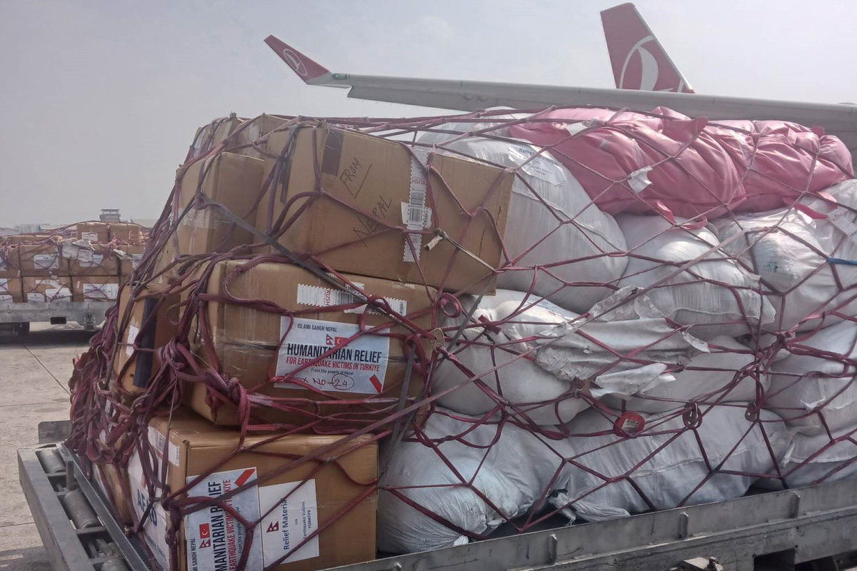 टर्की पठाइयो राहत