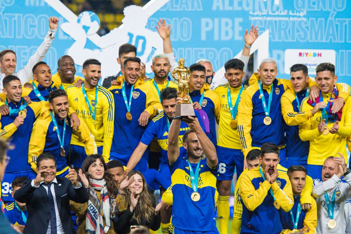 म्यारोडोना कपको उपाधि बोका जुनियर्सलाई