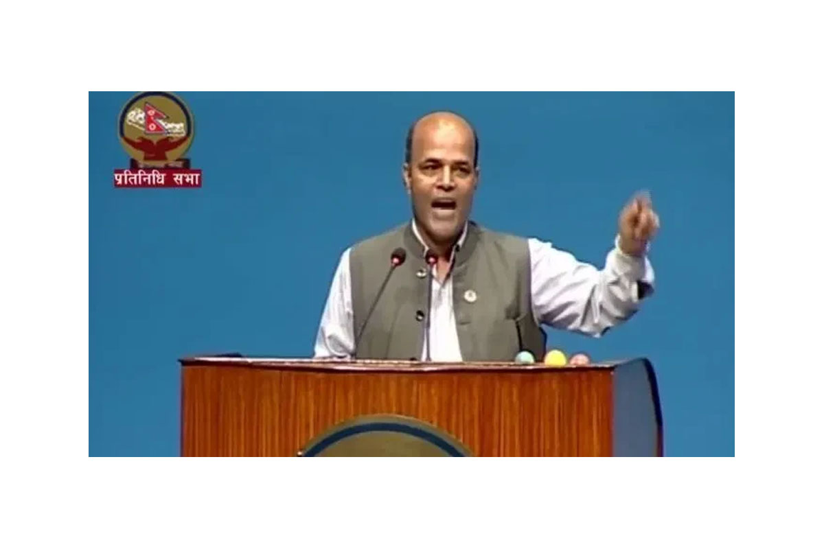 सत्ता पक्षकै सांसदले भने– सरकार र अर्थ मन्त्रालय बिचौलियाको कब्जामा छन्