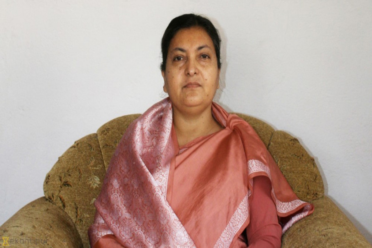 स्वास्थ्य परीक्षणका लागि राष्ट्रपति पुगिन् त्रिवि शिक्षण अस्पताल