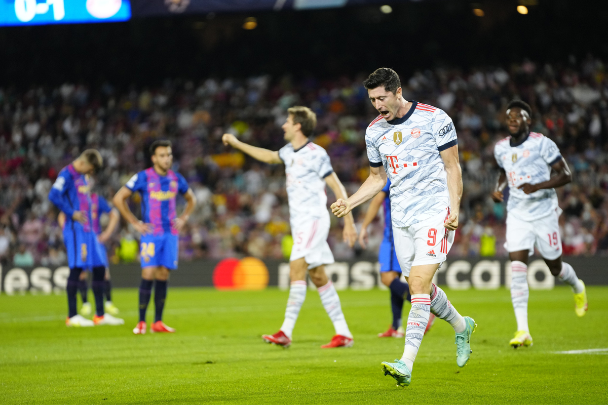 च्याम्पियन्स लिगको पहिलो खेलमै बायर्नसँग बार्सिनोला पराजित