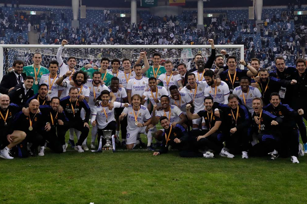 स्पेनिस सुपर कपको उपाधि रियललाई