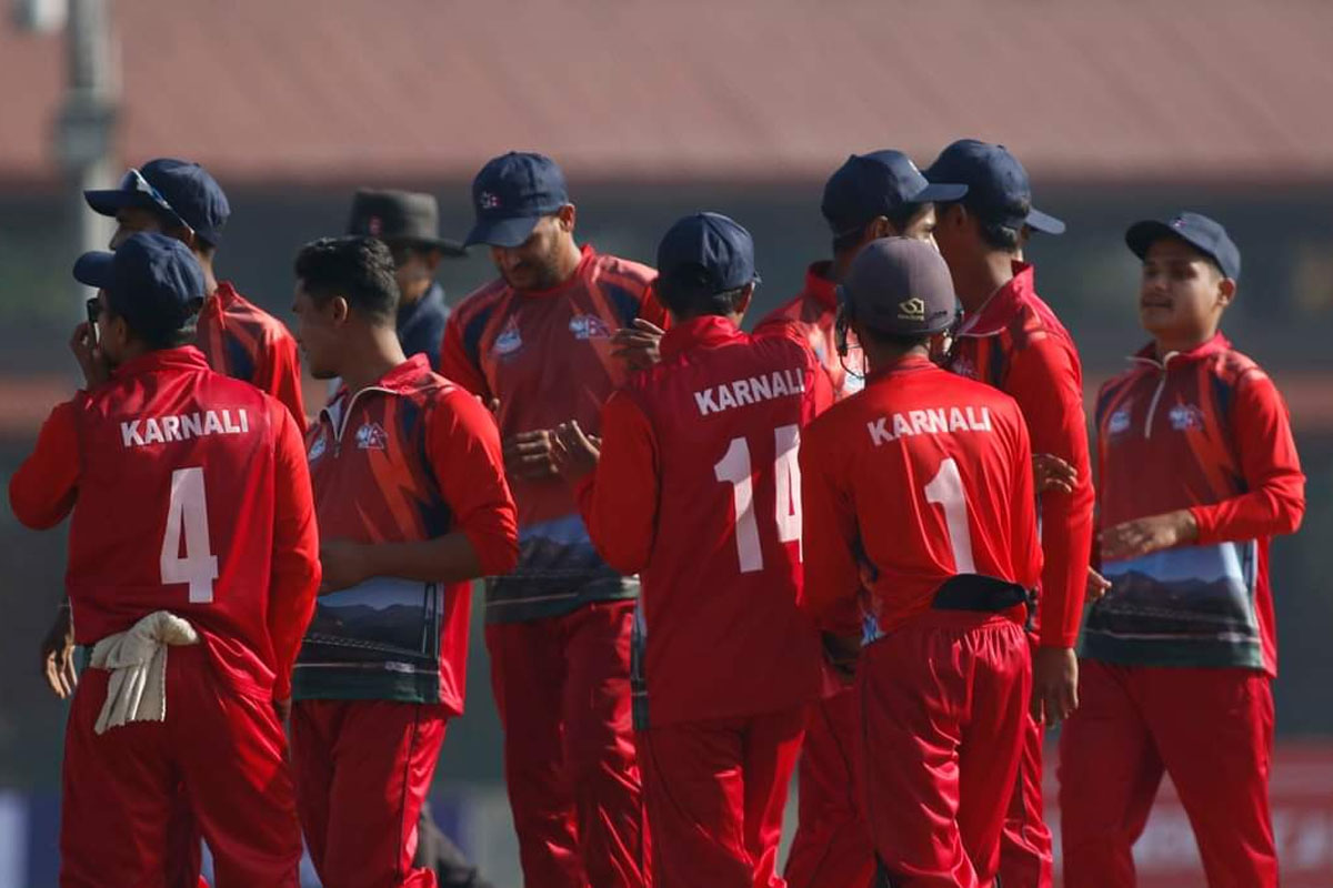 प्रधानमन्त्री कप क्रिकेटमा पुलिस क्लबद्वारा कर्णाली पराजित