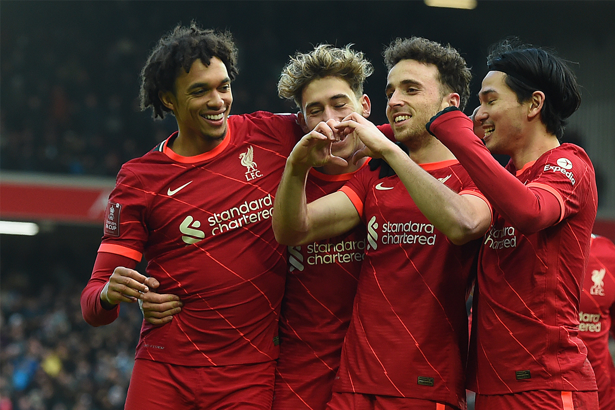 सहज जितसँगै लिभरपुल एफए कपको पाँचौ चरणमा