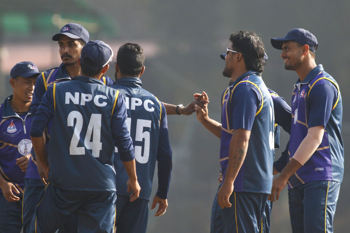 डिफेन्डिङ च्याम्पियन आर्मीविरुद्ध पुलिसको जित