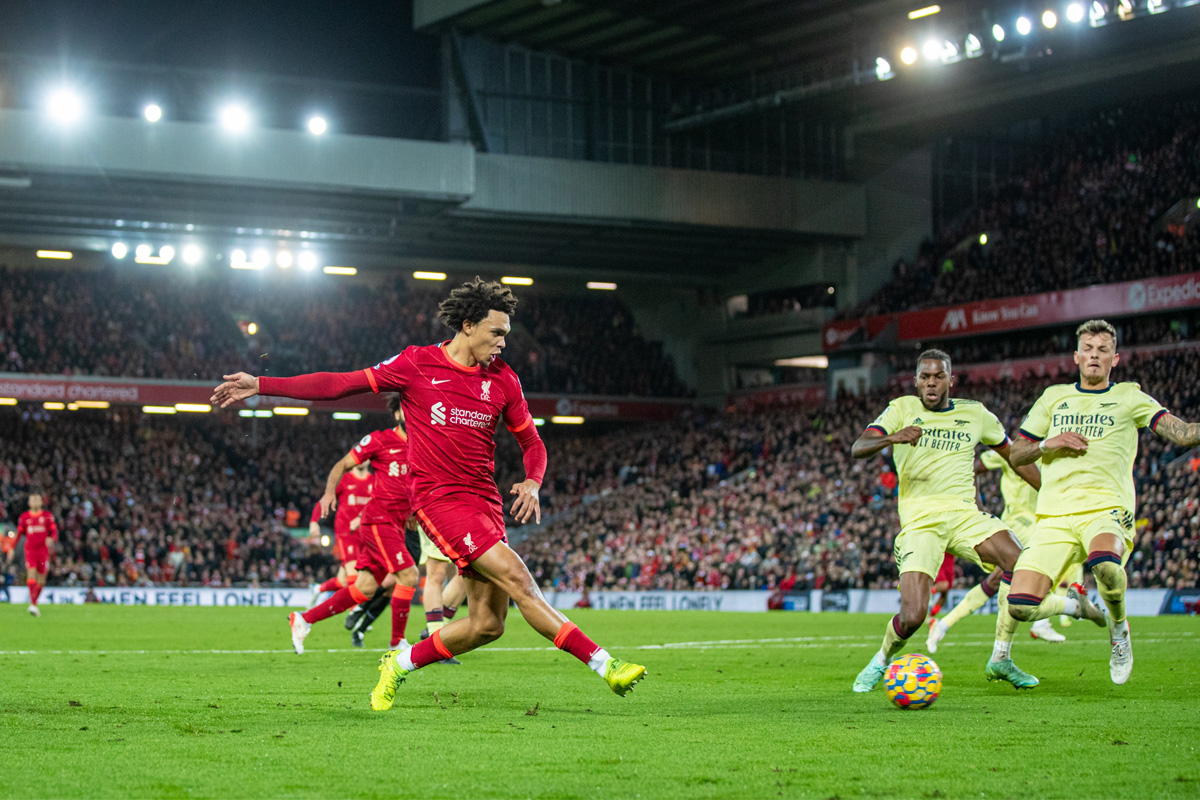 लिभरपुलले अन्त्य गरिदियो आर्सनलको १० खेलको अपराजित यात्रा