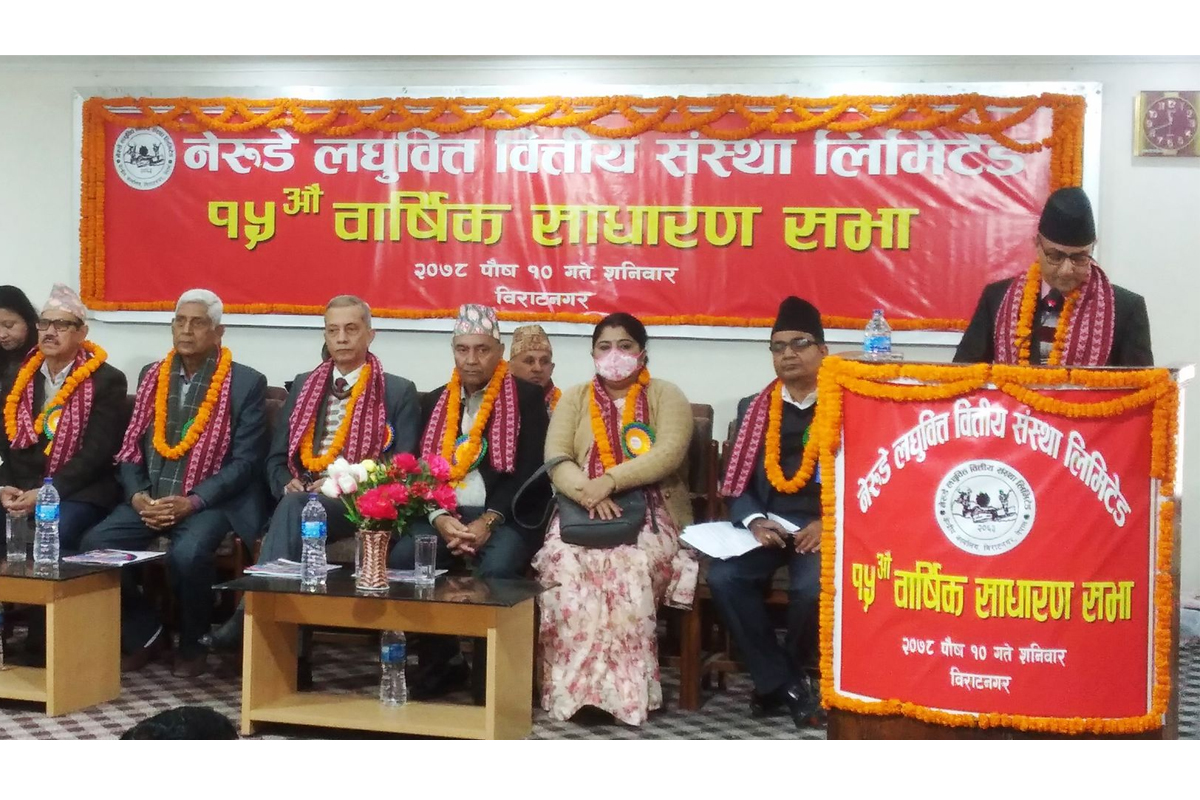 नेरुडेले २१ प्रतिशत बोनस शेयर दिने