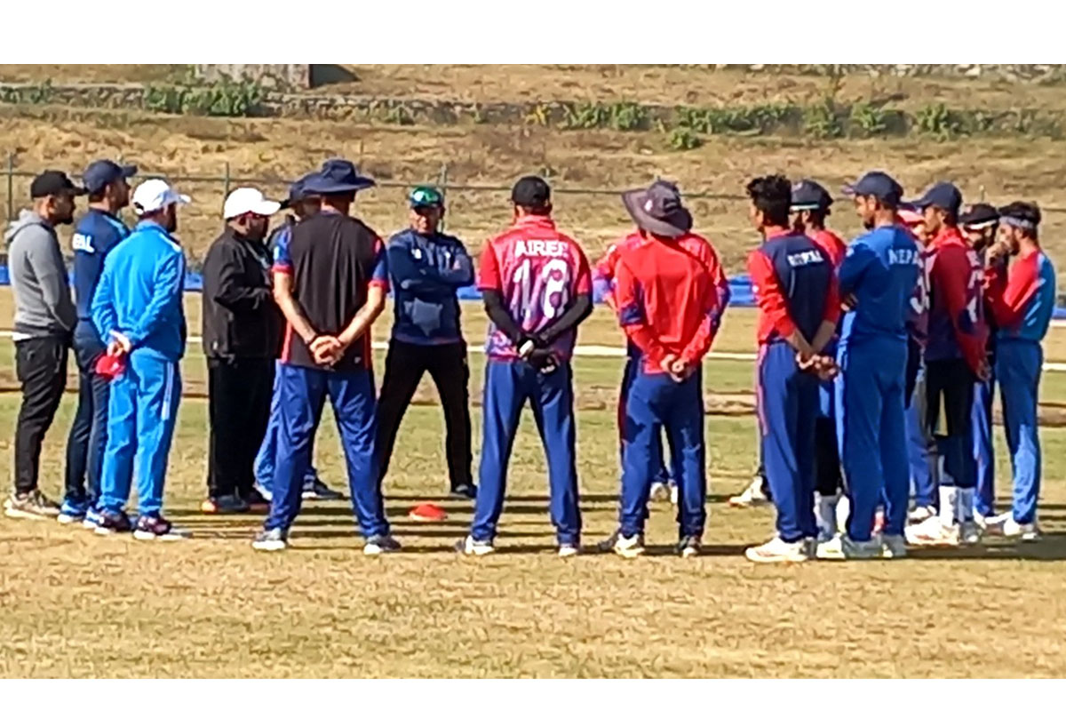 कीर्तिपुर मैदानमा सुरु भयो बन्द प्रशिक्षण, सबै खेलाडी उपस्थित भएनन्