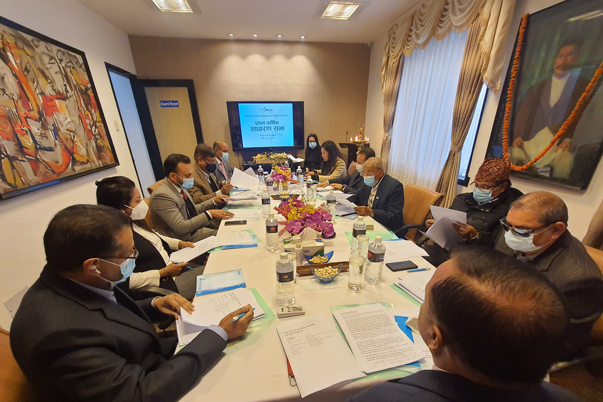 नर्भिक अस्पतालले ५० प्रतिशत बोनस सेयर दिने