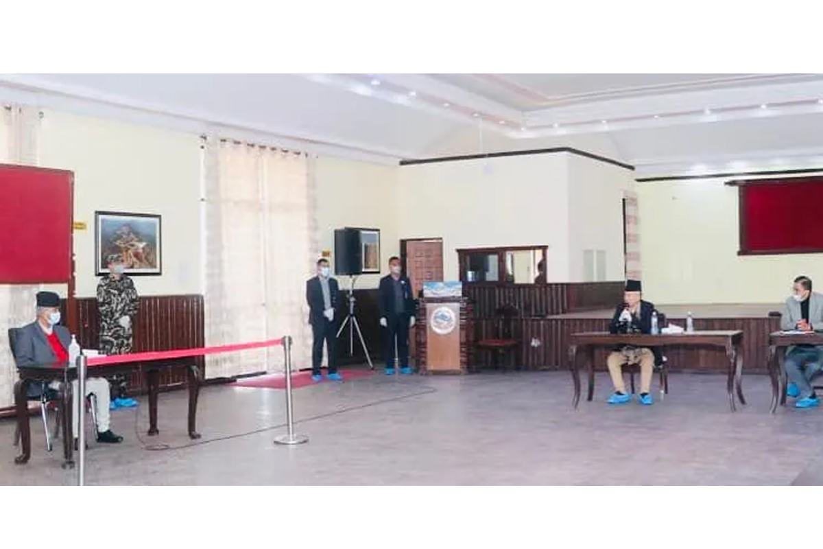कोरोना नियन्त्रण गर्नभन्दै एमालेले सरकारलाई २२ बुँदे ध्यानाकर्षण (पूर्णपाठसहित)