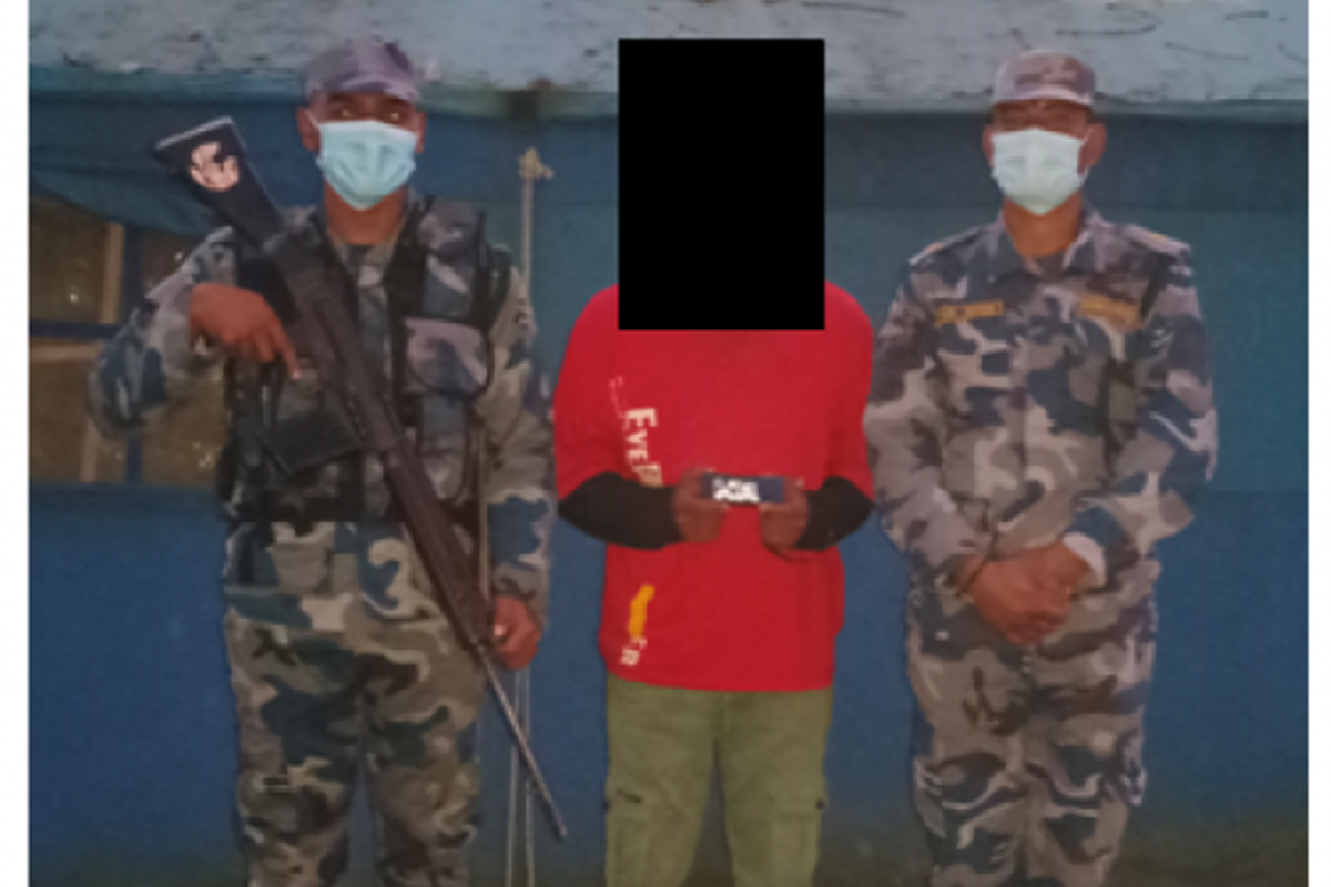लागूऔषधसहित एक युवक पक्राउ