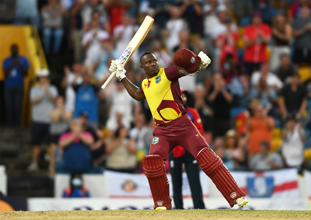 पावेलको शतकले इंग्ल्यान्डविरुद्ध वेस्ट इन्डिजलाई अग्रता