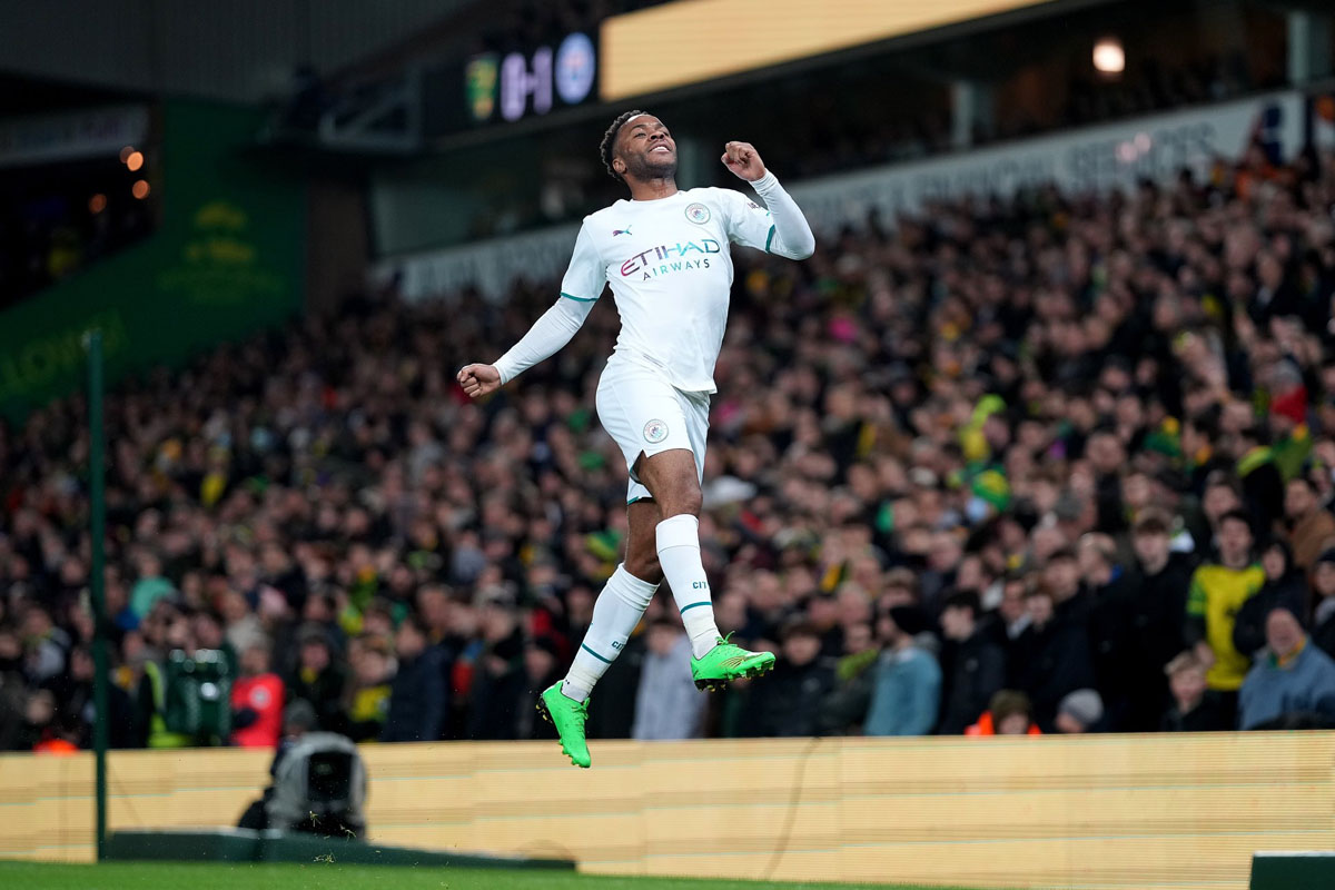 म्यानचेस्टर सिटीको सानदार जितमा स्टार्लिङको ह्याट्रिक