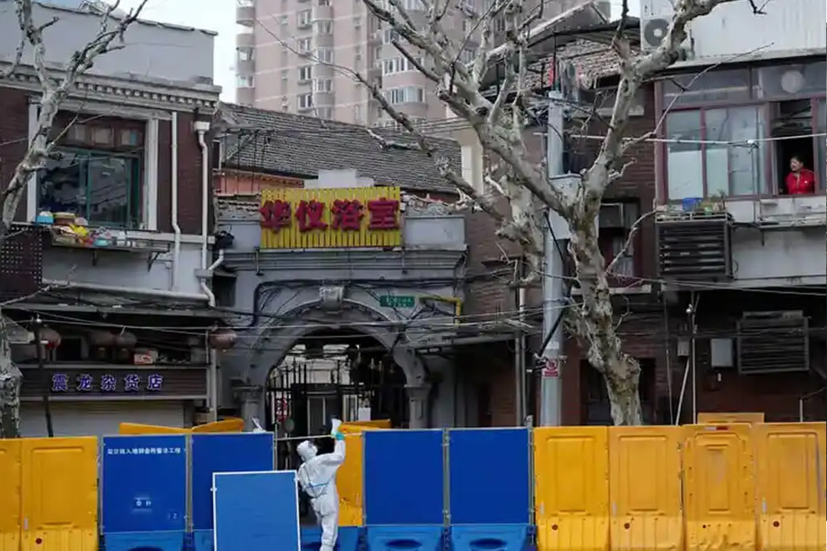 चीनको सांघाईमा पुन: बढ्यो कोरोना संक्रमण